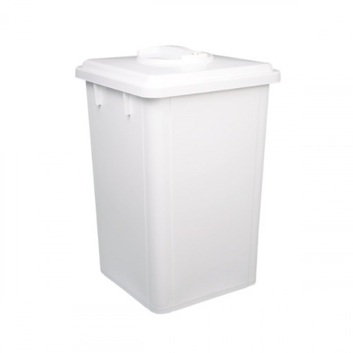 Cesto coletor de lixo 60L tampa flip top sem adesivo - CV62BR