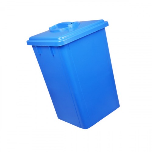 Cesto coletor de lixo 60L tampa flip top Sem adesivo - CV62AZ Cesto coletor de lixo 60L tampa flip top Sem adesivo - CV62AZ