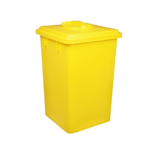 Cesto coletor de lixo 60L tampa flip top Sem adesivo - CV62AM