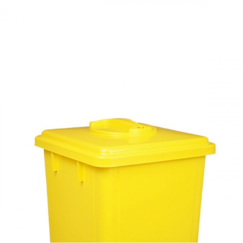 Cesto coletor de lixo 60L tampa flip top Sem adesivo - CV62AM