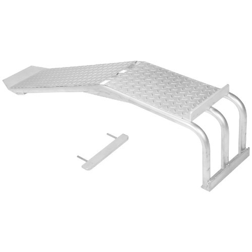 Rampa metlica para suporte e exposio de automveis - 107005