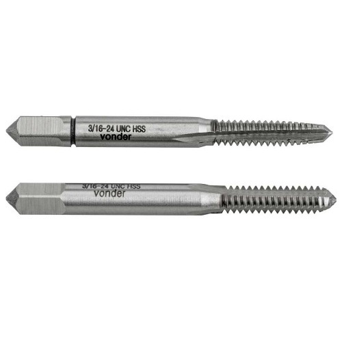 Jogo de macho manual a�o r�pido 3/16