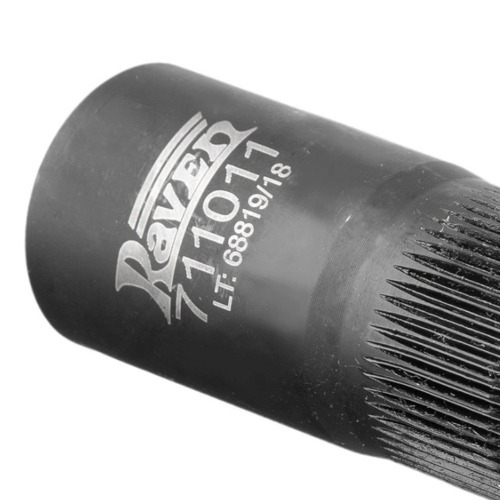 Chave estriada de 28 mm com encaixe de 1/2 711011