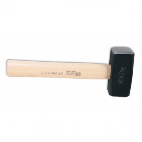 Marreta quadrada com cabo de madeira 1,0 kg - BW 1380