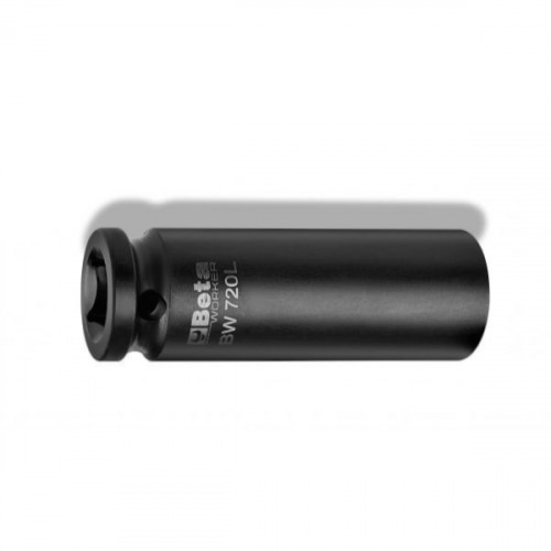 Soquete sextavado longo de impacto 30 mm com encaixe de 1/2