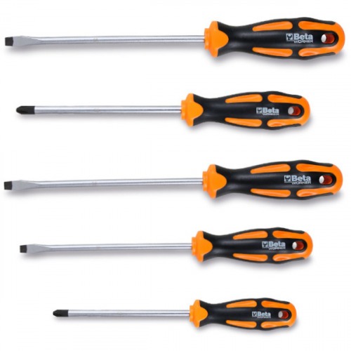 Jogo de chaves de fenda e phillips com 5 pe�as - BW 1203E/S5