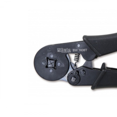 Alicate crimpador para terminais tubulares com friso de 4 mandris - BW 1606T Alicate crimpador para terminais tubulares com friso de 4 mandris - BW 1606T