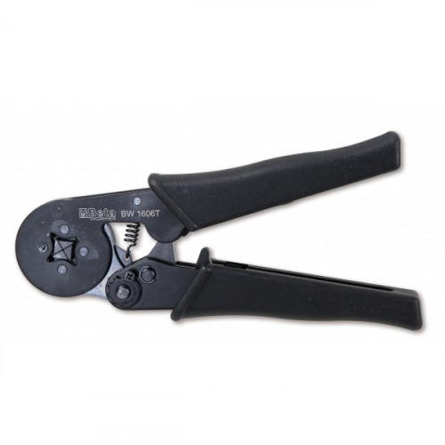 Alicate crimpador para terminais tubulares com friso de 4 mandris - BW 1606T Alicate crimpador para terminais tubulares com friso de 4 mandris - BW 1606T