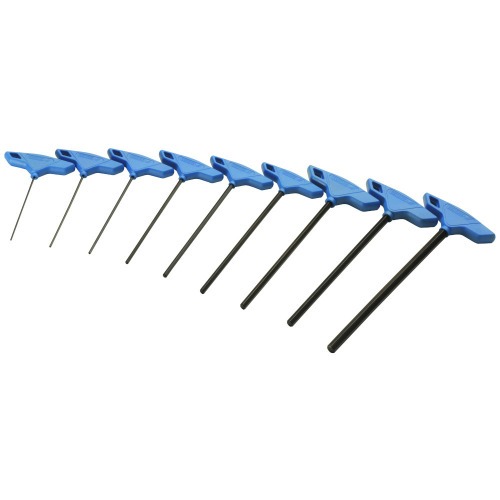 Jogo de chave allen cabo T 2 a 10 mm 9 pe�as - 42T-9M