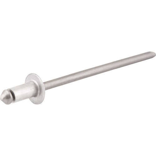 Rebite de repuxo em alum�no 4,0 x 6 mm com 100 pe�as 