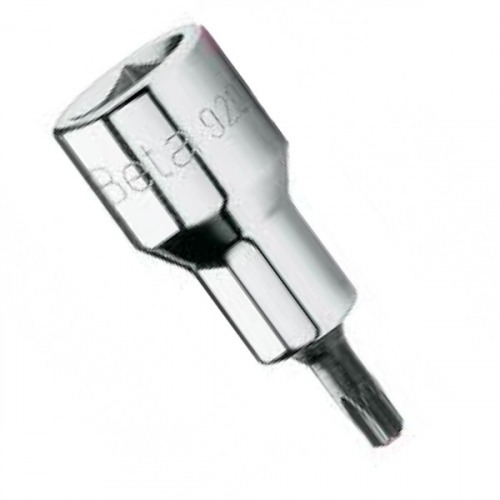Soquete ponta hexalobular com guia T60 encaixe 1/2 Soquete ponta hexalobular com guia T60 encaixe 1/2
