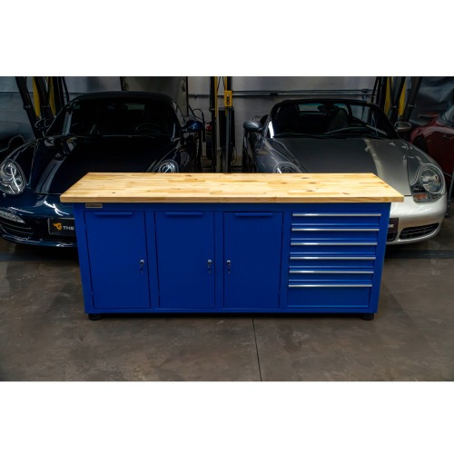 Bancada fechada com 6 gavetas e 3 portas RLL-214