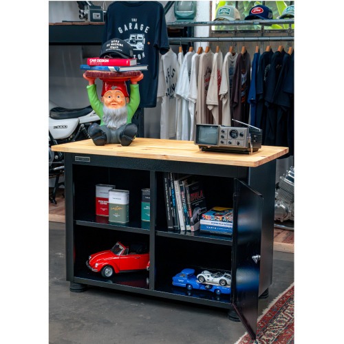 Bancada semi-aberta com 1 porta e 1 prateleira - RLL-217CB1P Bancada semi-aberta com 1 porta e 1 prateleira - RLL-217CB1P