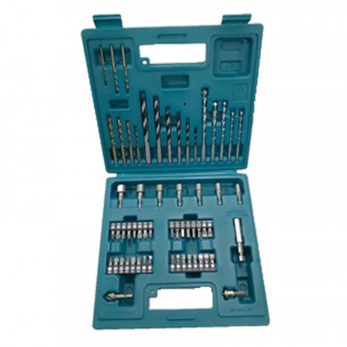 Jogo de brocas bits e soquetes 60 pe�as com maleta - E-11829