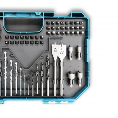 Jogo de broca bits e soquetes 75 peças com maleta - E-15126 Jogo de broca bits e soquetes 75 peças com maleta - E-15126