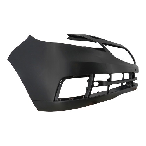 Para-choque Agile 2009 a 2013 dianteiro preto liso - 1692