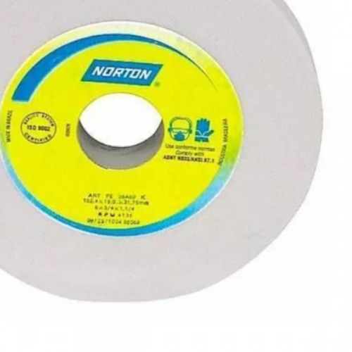 Rebolo reto para metal duro 8