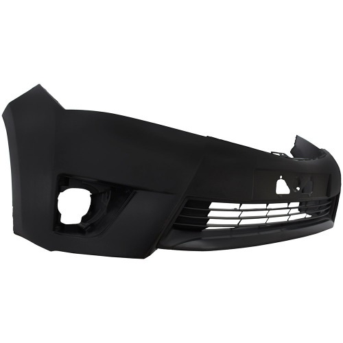 Para-choque Corolla 2014 a 2017 dianteiro preto liso - 7017