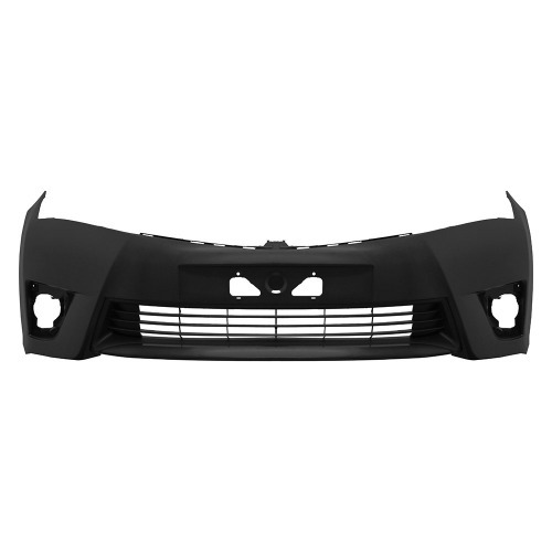 Para-choque Corolla 2014 a 2017 dianteiro preto liso - 7017