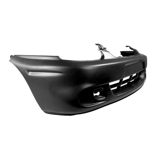Para-choque Corsa Sedan/Hatch/Wag/Pick-up 2000 a 2008 dianteiro preto liso sem farol - 1730