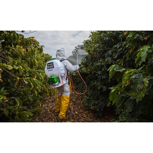 Pulverizador costal agrícola a gasolina 1,1 hp 25,4cc 25L - BS-500 Pulverizador costal agrícola a gasolina 1,1 hp 25,4cc 25L - BS-500