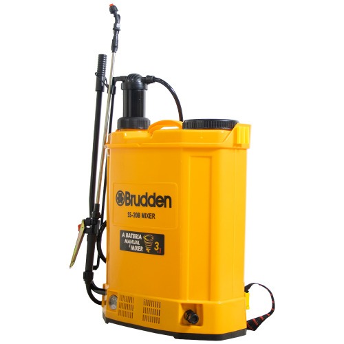 Pulverizador costal a Bateria 12V Manual e Mixer 20 litros com 5 bicos - SS-20B Mixer Pulverizador costal a Bateria 12V Manual e Mixer 20 litros com 5 bicos - SS-20B Mixer