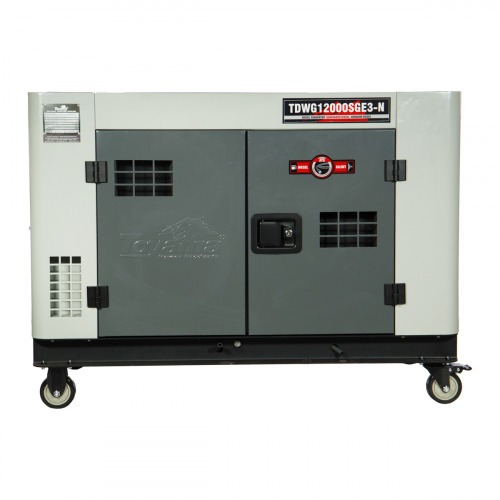 Gerador de energia 12,5 kva a diesel partida eltrica trifsico 380V - TDWG12000SGE3-N
