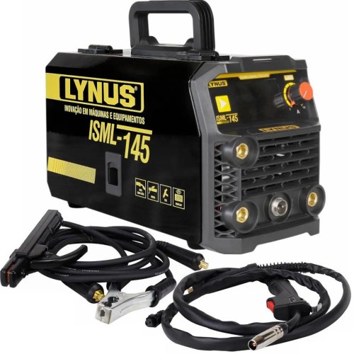 Inversora de solda Multiprocesso 120A ISML-145 + Arame mig 0,8mm 900g LAM-09 110V/220V Inversora de solda Multiprocesso 120A ISML-145 + Arame mig 0,8mm 900g LAM-09 110V/220V
