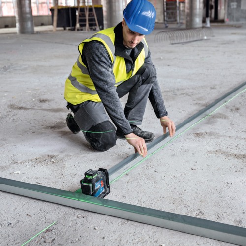 N�vel a laser verde a bateria 60/160m com acess�rios Sem Bateria - GLL 80-33 G