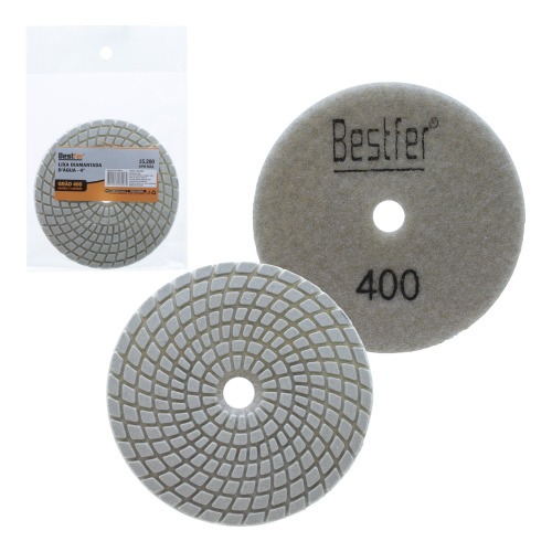 Disco de lixa diamantado costado em pluma 4 Disco de lixa diamantado costado em pluma 4