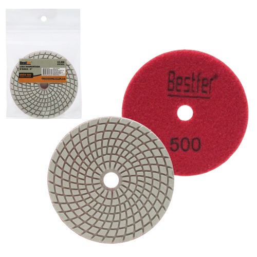 Disco de lixa diamantado costado em pluma 4