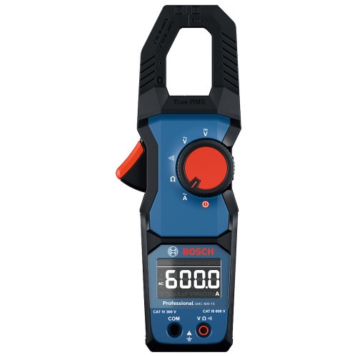 Alicate amperímetro digital 600A True RMS CAT IV 300V - GMC 600-15 Alicate amperímetro digital 600A True RMS CAT IV 300V - GMC 600-15