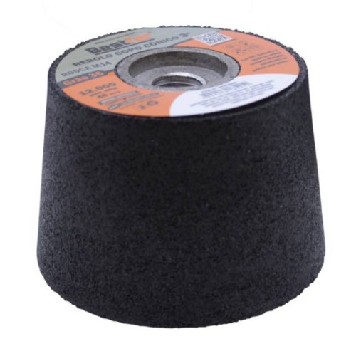 Rebolo copo cônico para esmerilhadeiras 75 x 50 mm M14 - BFH2890 Rebolo copo cônico para esmerilhadeiras 75 x 50 mm M14 - BFH2890