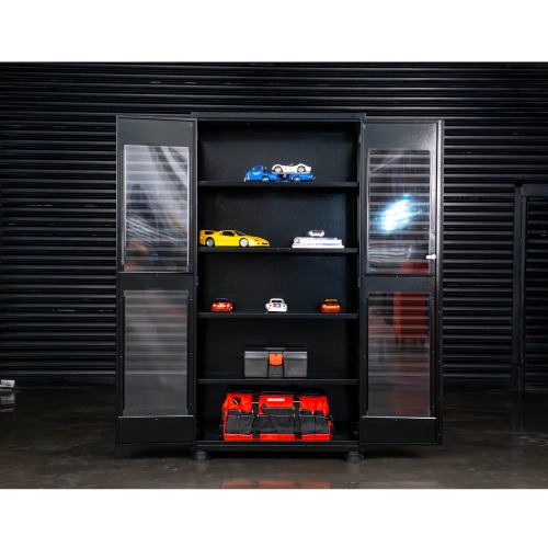 Armrio para ferramentas com 4 prateleiras e 2 portas em acrlico - RLL-112P