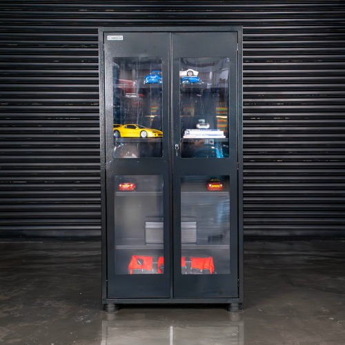 Armrio para ferramentas com 4 prateleiras e 2 portas em acrlico - RLL-112P