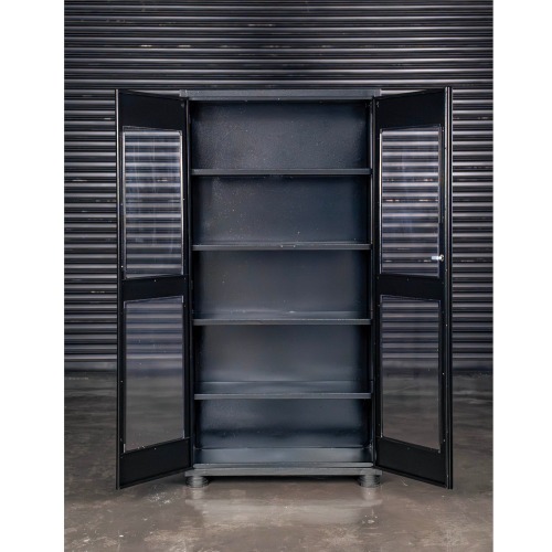 Armrio para ferramentas com 4 prateleiras e 2 portas em acrlico - RLL-112P