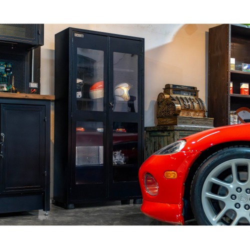 Armrio para ferramentas com 4 prateleiras e 2 portas em acrlico - RLL-112P