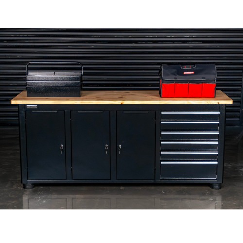 Caixa para ferramentas sanfonada com 5 gavetas e ala 