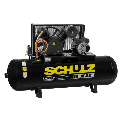 Compressor de ar 15 p�s 200L 3hp 175 libras - Max MSV  220V