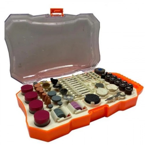 Kit de acessórios para micro retífica com 208 peças - BFH2329 Kit de acessórios para micro retífica com 208 peças - BFH2329