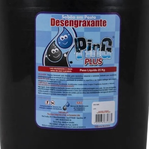Pasta desengraxante em barrica de 25 kg