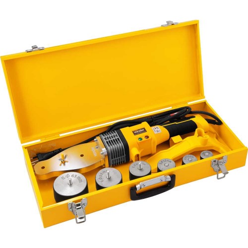 Termofusora para tubos PPR 1000W 20 a 63 mm com 6 bocais e maleta - TF 1000  220V