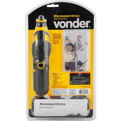 Micro retífica 130 watts com 40 acessórios - MRV 042 110V Micro retífica 130 watts com 40 acessórios - MRV 042 110V