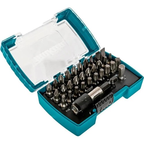 Jogo de bits 32 peças com estojo - D-74762 Jogo de bits 32 peças com estojo - D-74762