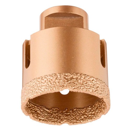 Serra copo diamantada 51 mm para esmerilhadeira rosca M14