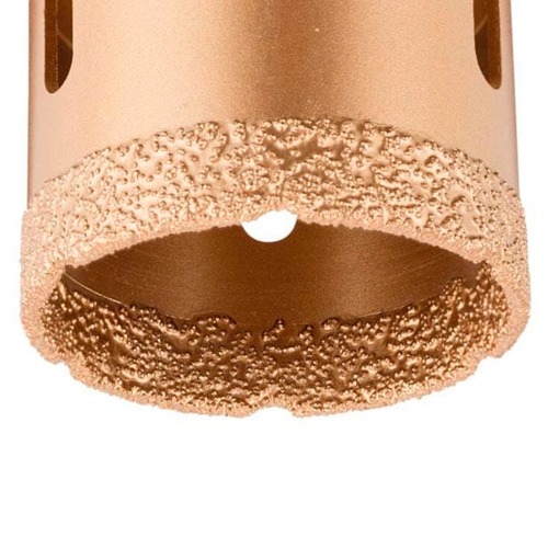 Serra copo diamantada 51 mm para esmerilhadeira rosca M14