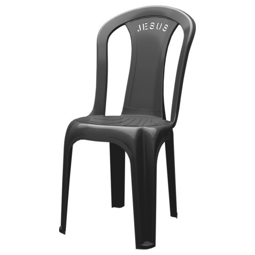 Cadeira pl�stica sem bra�o bistr� - Jesus