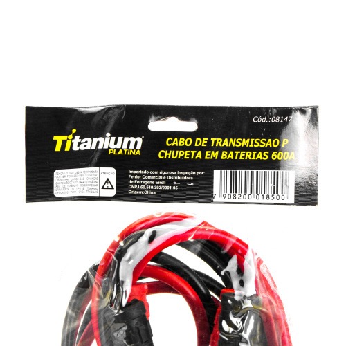 Cabo para transfer�ncia de carga 600A - 08147