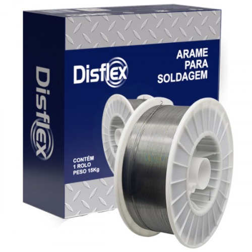 Arame para solda mig 0,8 mm rolo 15kg ER308L - 40.009 Arame para solda mig 0,8 mm rolo 15kg ER308L - 40.009