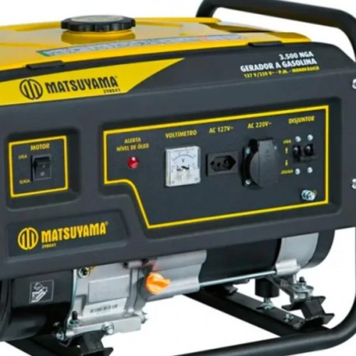 Gerador de energia 3,6 Kva a gasolina partida manual - 3800 Gerador de energia 3,6 Kva a gasolina partida manual - 3800